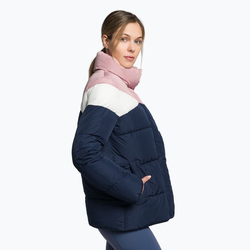Damen Daunenjacke 4F navy blau H4Z21-KUDP007 3