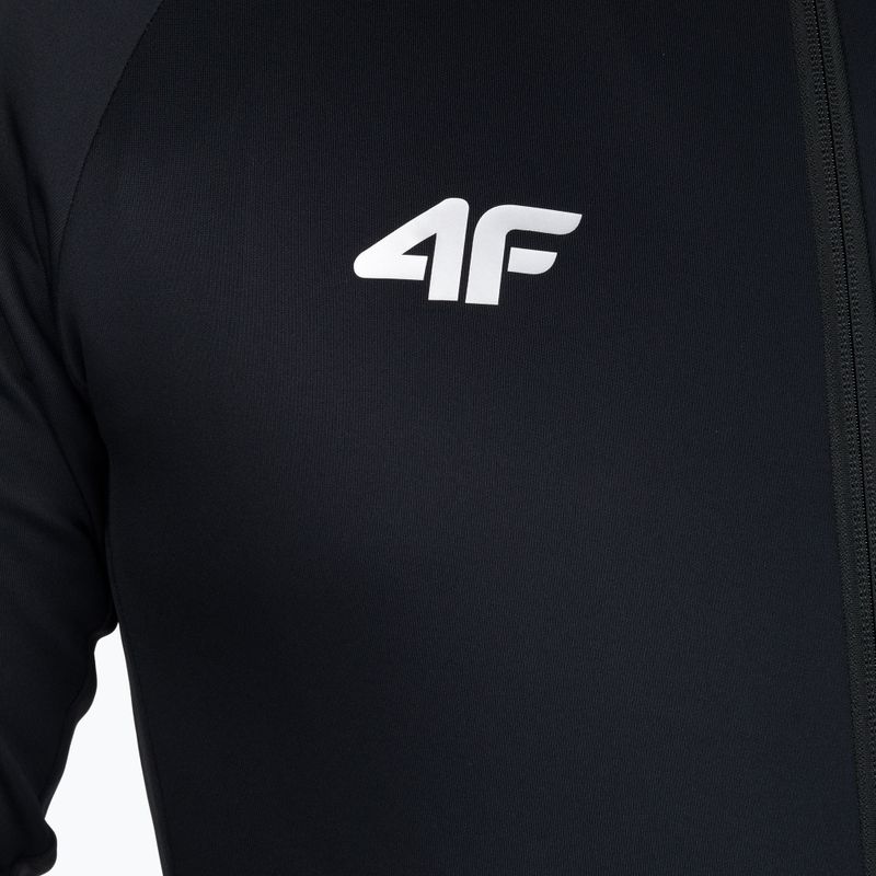 Trainingssweatshirt Herren 4F Functional Sweatshirt schwarz S4L21-BLMF5-2S
