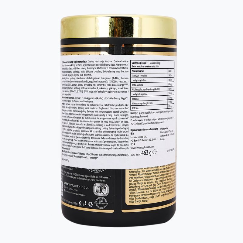 Fitness Authority Levrone Pre-Workout Shaaboo Ice Pump 463 g eisige Drachenfrucht 2