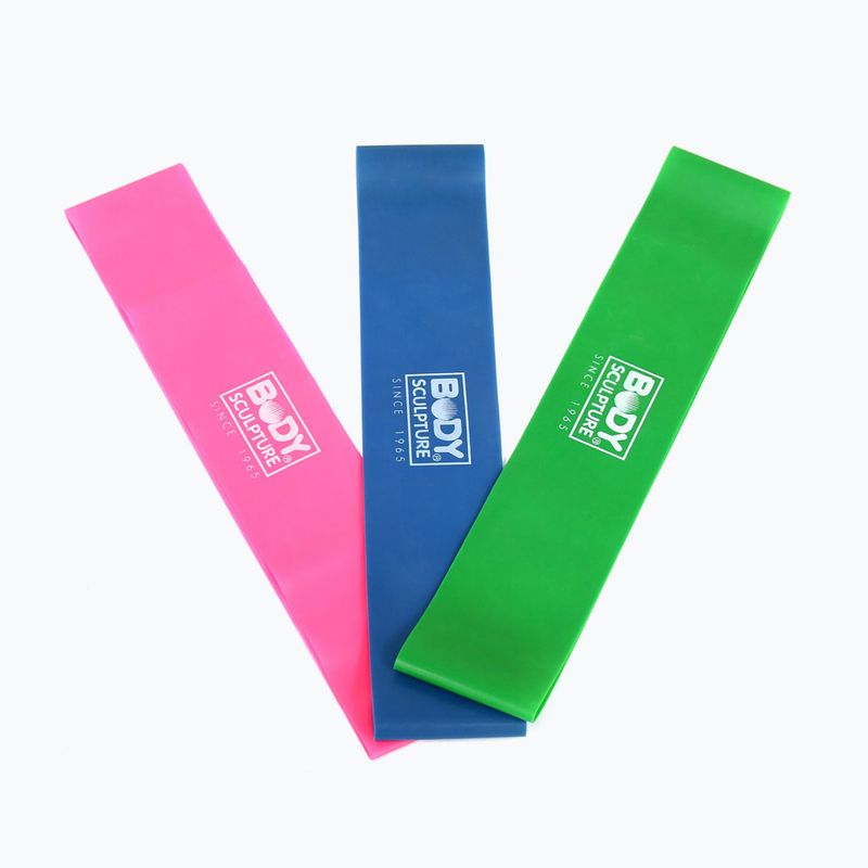Widerstandsband Body Sculpture Bb 103 pink/green/blue 3