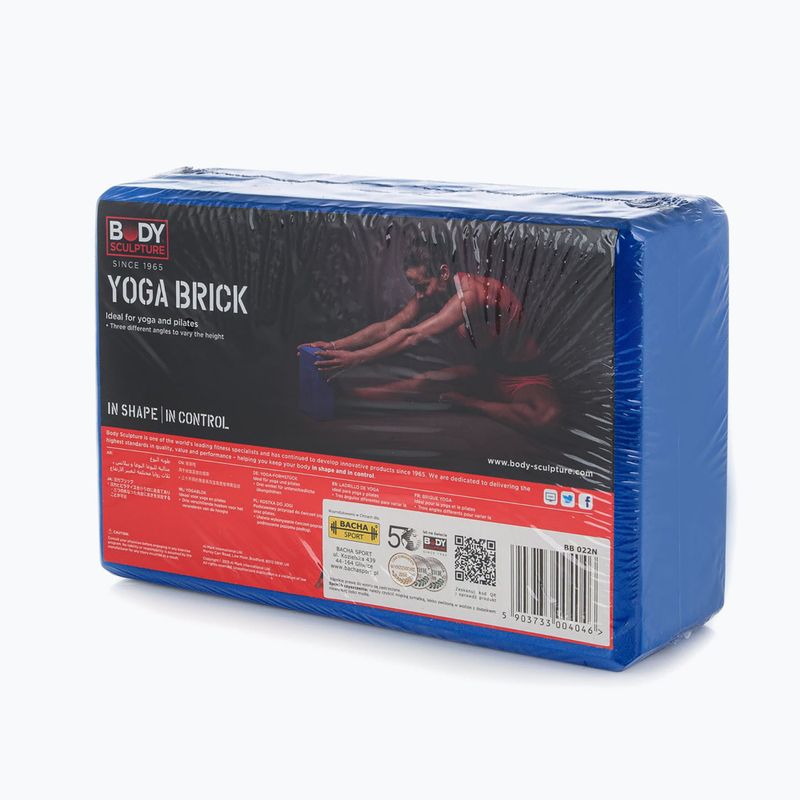 Yoga-Block Body Sculpture Bb 022 blue 5