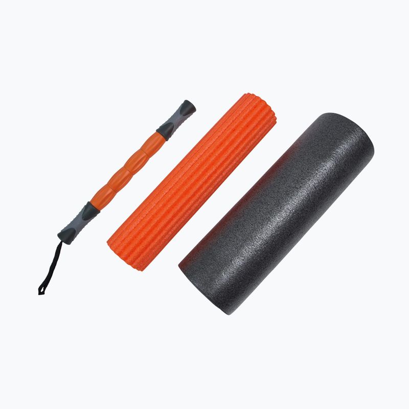 Massage-Rolle Body Sculpture 3w1 BB 0231 black/orange 3