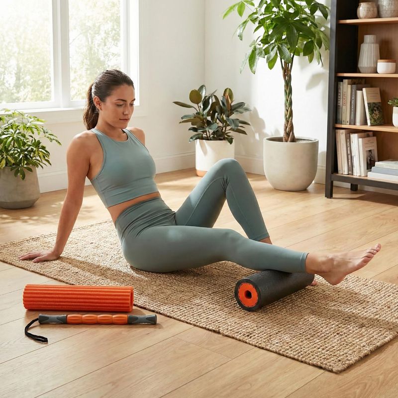 Massage-Rolle Body Sculpture 3w1 BB 0231 black/orange 14