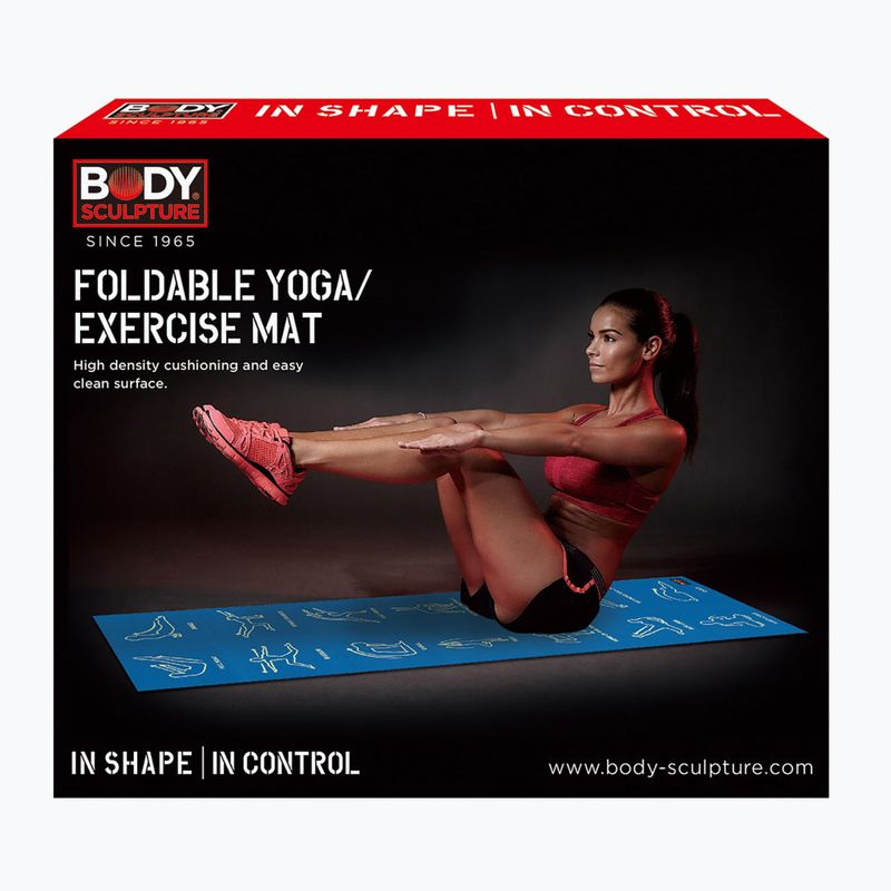 Fitnessmatte Body Sculpture BB 8301 4 mm blue 6