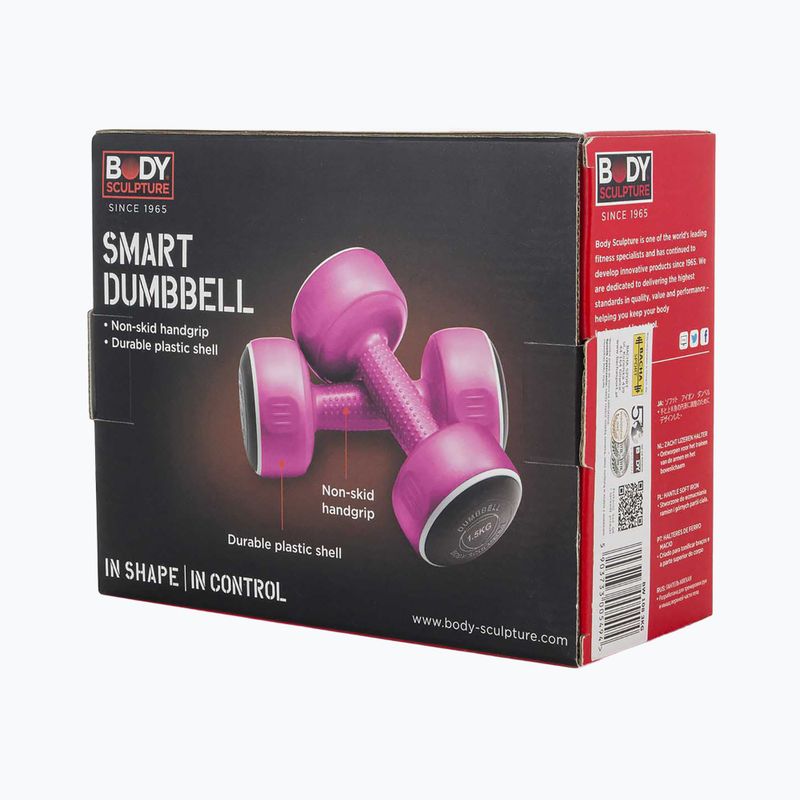 Vinyl-Hanteln Body Sculpture Smart Bw 108 3 kg pink 5
