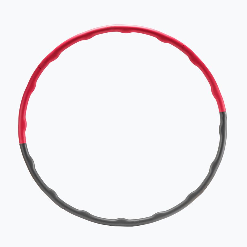 Hula‑Hoop mit Noppen Body Sculpture Bb 6412 grey/red 2