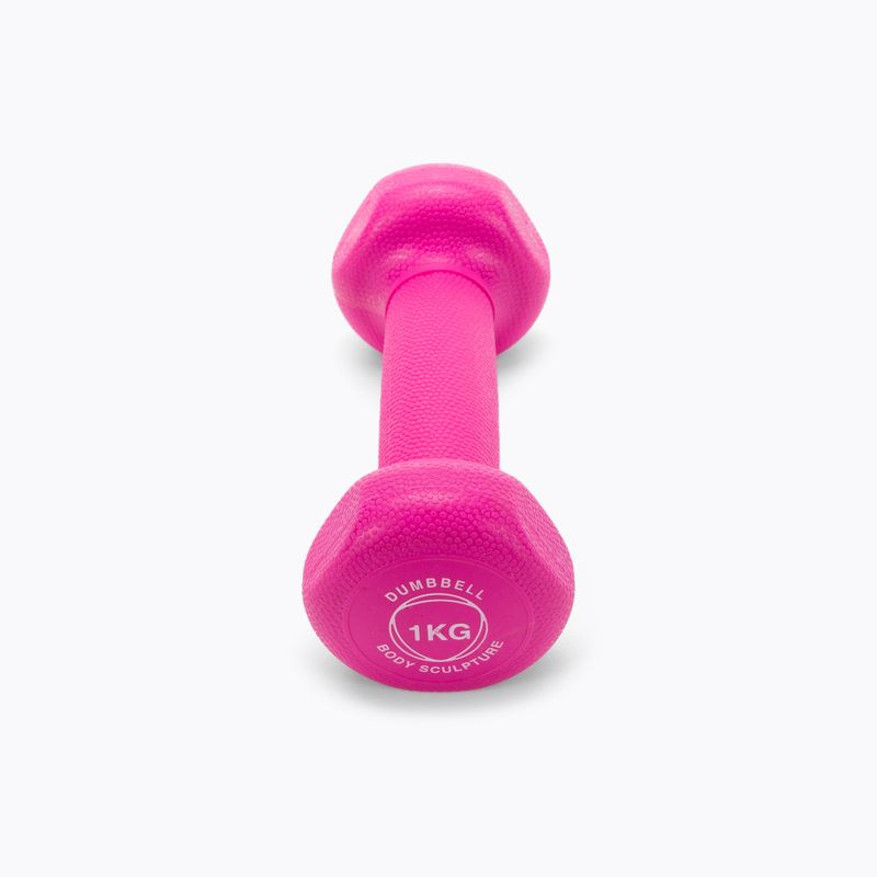 Body Sculpture Neopren Kurzhantel 1kg rosa BW 131_1KG 3