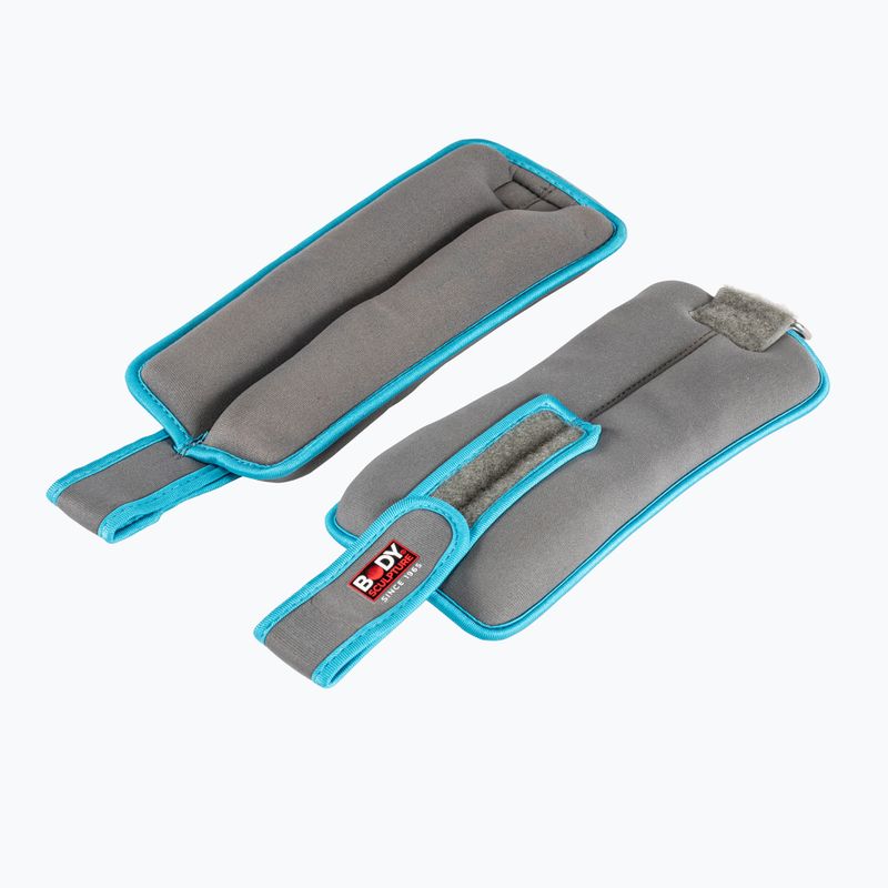 Handgelenksgewichte Body Sculpture Bb 2720U 2 x 1,15 kg grey/blue 3