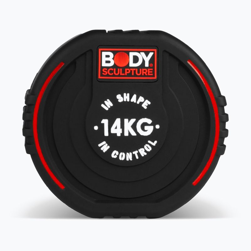 Gummihantel Body Sculpture TPU BW 133 14 kg black 4