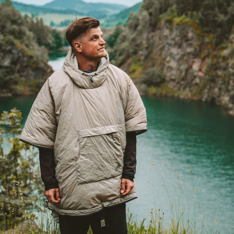Ponccho OFFLANDER isoliert wasserdicht grau 8