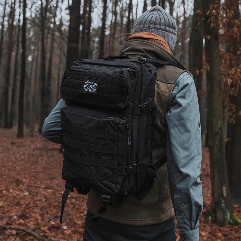Wanderrucksack OFFLANDER Survival 43 l black 7