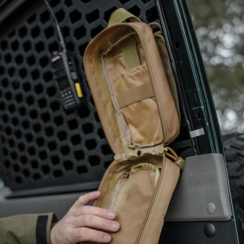 Taktische Tasche OFFLANDER Molle 3 l khaki 8