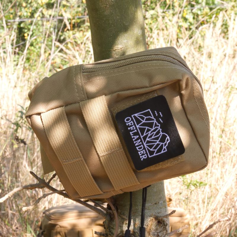Taktische Tasche OFFLANDER Molle 1 l khaki 8