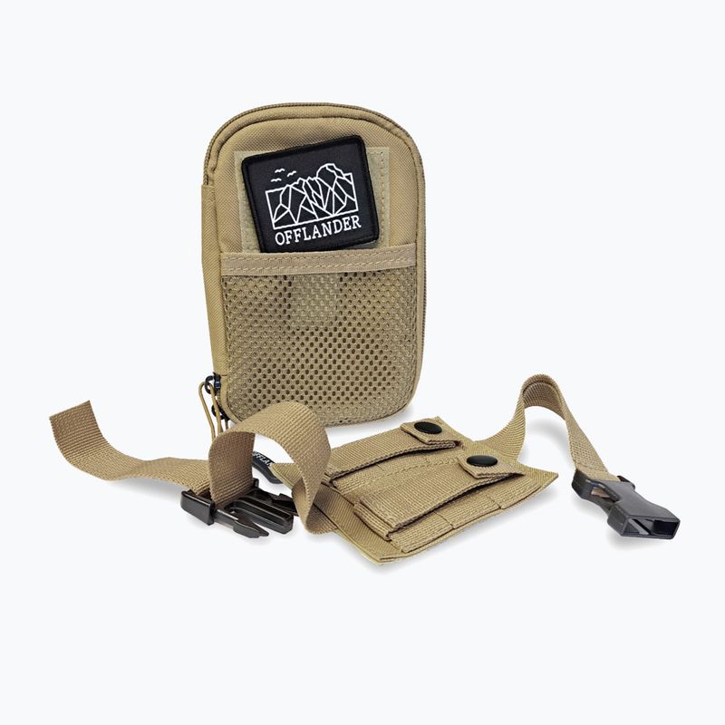 Taktische Tasche OFFLANDER Molle 0,3 l khaki 3