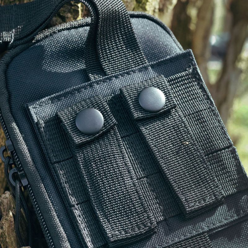 Taktische Tasche Offlander Molle z rzepem na dokumenty black 10