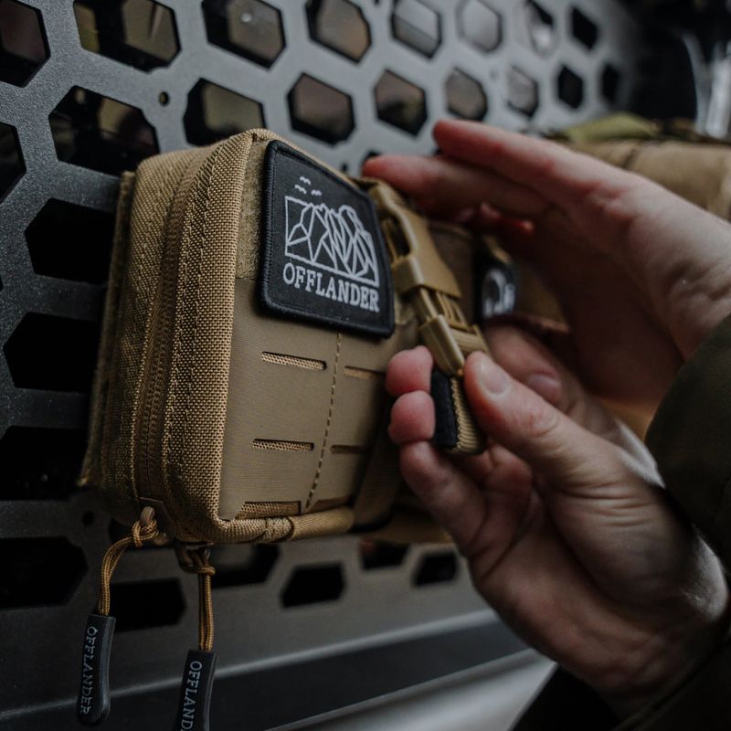 Taktische Tasche OFFLANDER Molle Powerbank 1 l khaki 7