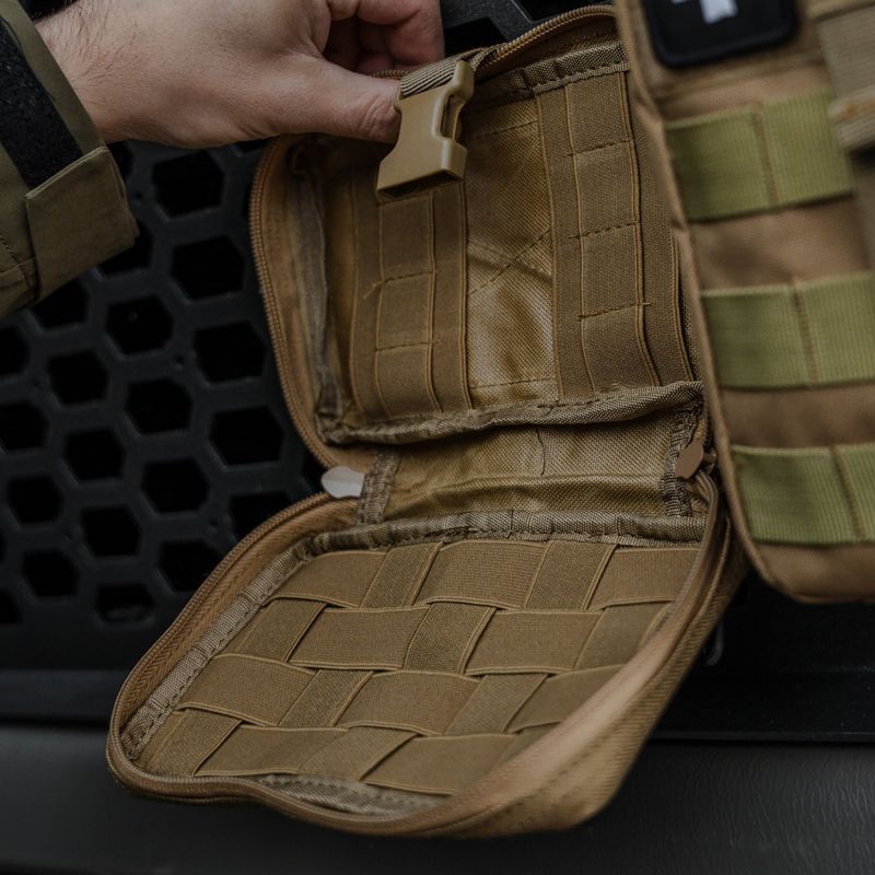 Taktische Tasche OFFLANDER Molle Powerbank 1 l khaki 8