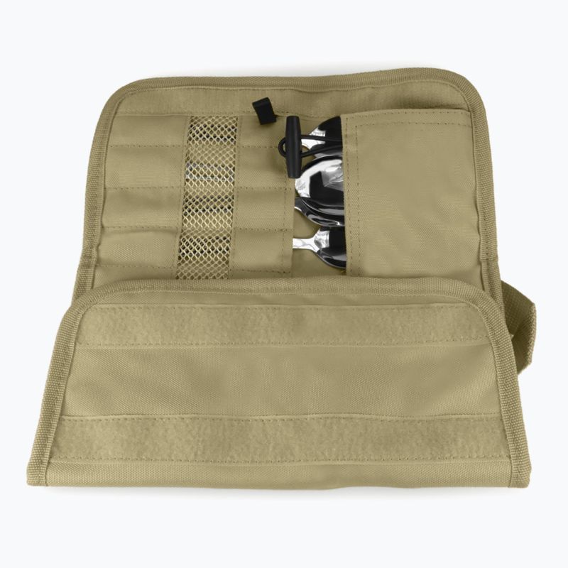 Besteckset OFFLANDER Camping Cutlery Set with Case green 3