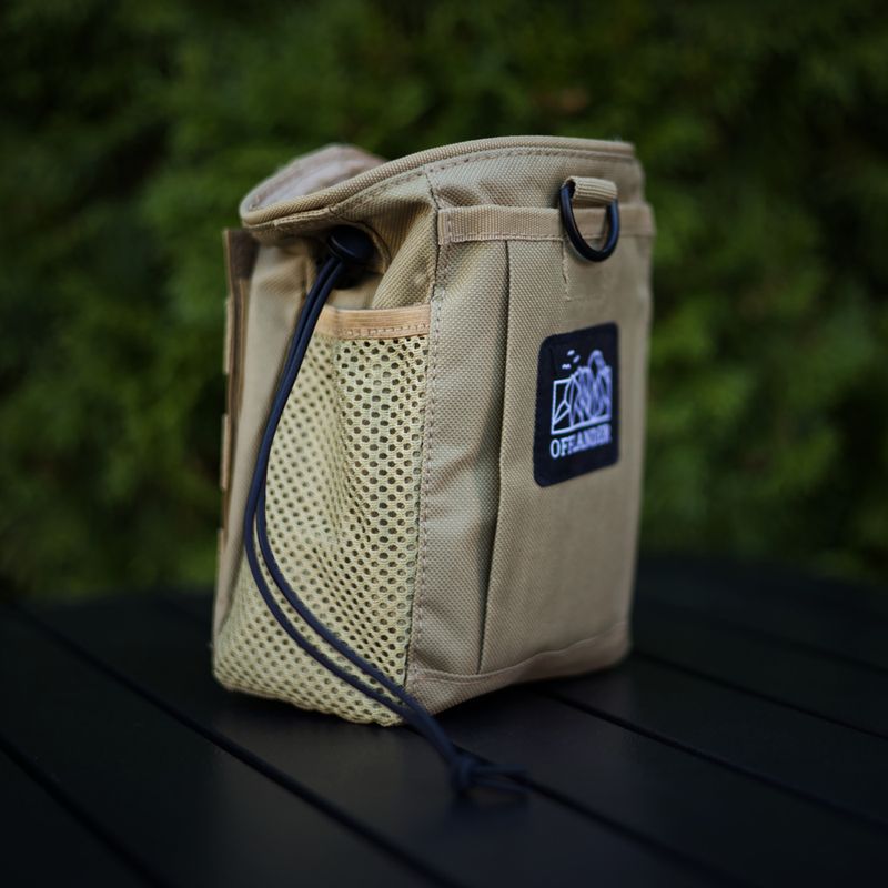 Taktische Tasche OFFLANDER Molle Open 1,6 l khaki 7