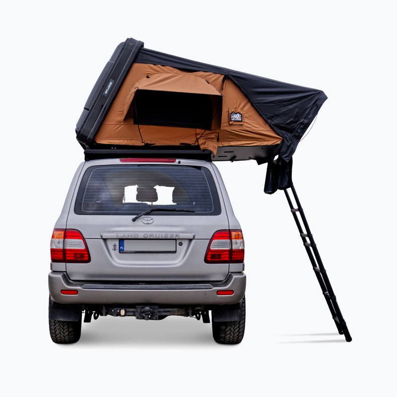 Dachzelt für 2 Personen OFFLANDER Fold 2 Grizzly beige/brown 4