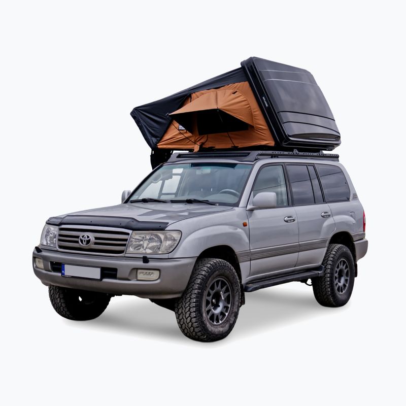 Dachzelt für 2 Personen OFFLANDER Fold 2 Grizzly beige/brown 5