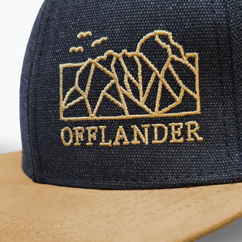 Basecap Offlander Snapback black/sand 3