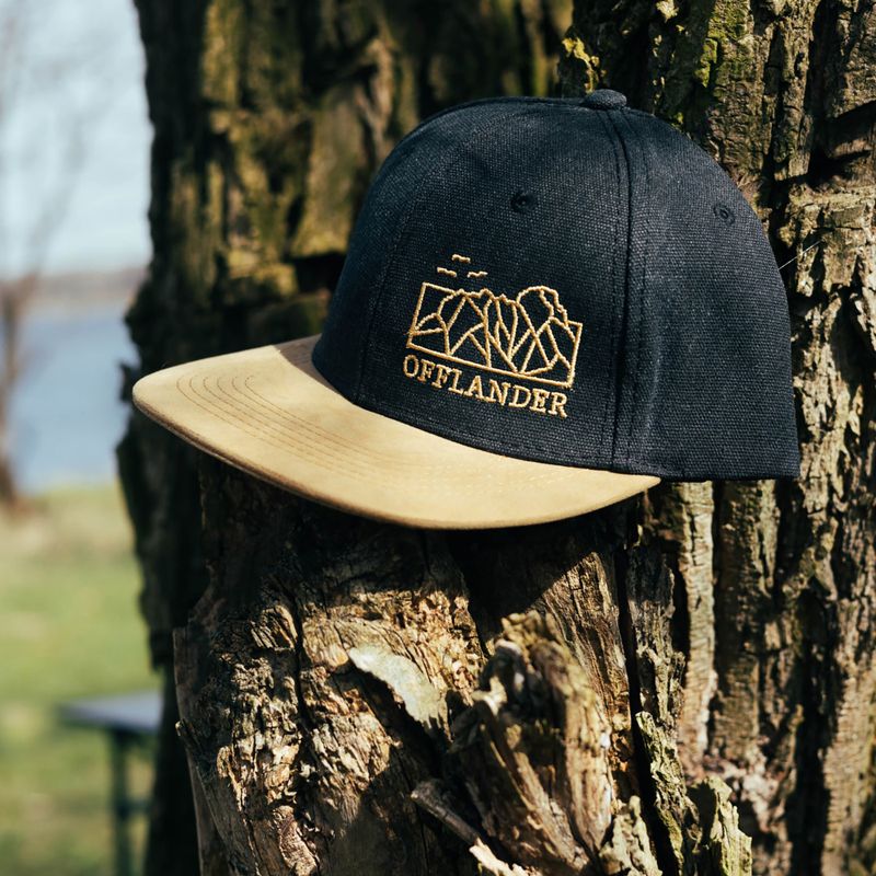 Basecap Offlander Snapback black/sand 4