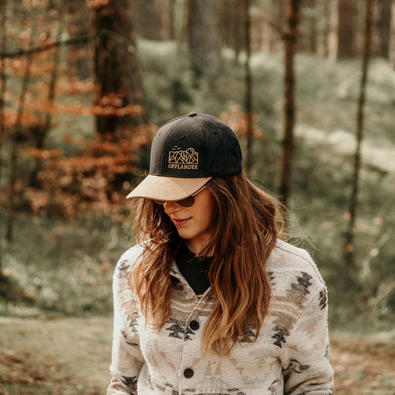 Basecap Offlander Snapback black/sand 6