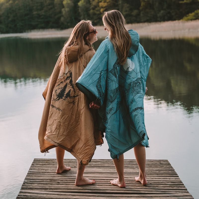 Poncho OFFLANDER OFF_CACC leichtes beheiztes Gelb 6