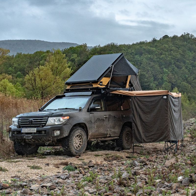 Campingduschekabine Offlander Do Markizy black 11