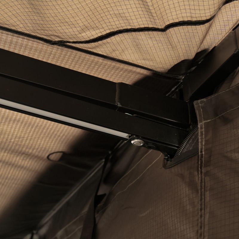 Zeltwand Offlander Boczne Do Markizy Samonośnej Sto80 black 12