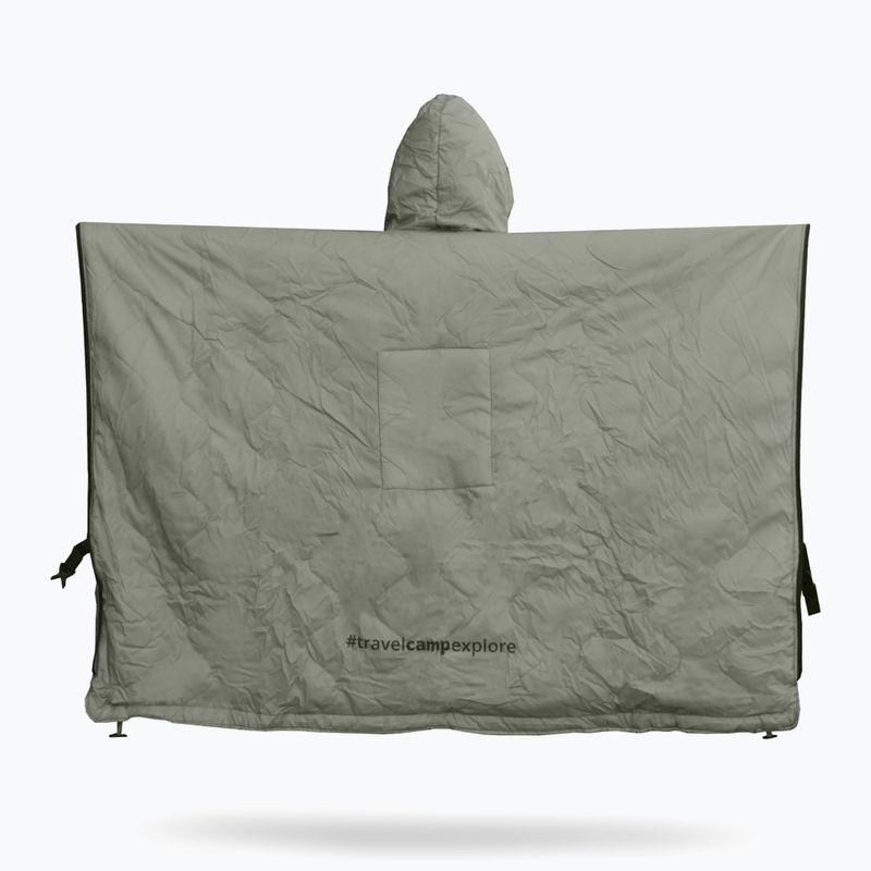 Poncho OFFLANDER wasserdicht grau 3