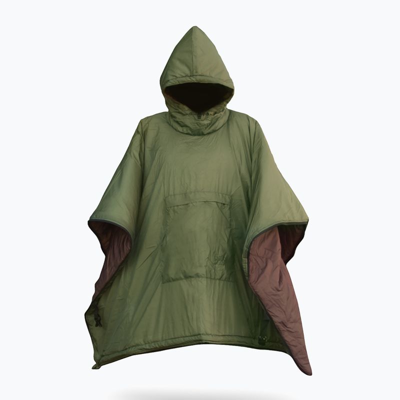 Poncho OFFLANDER Off_Cacc_05 Wasserdicht grün/braun 4