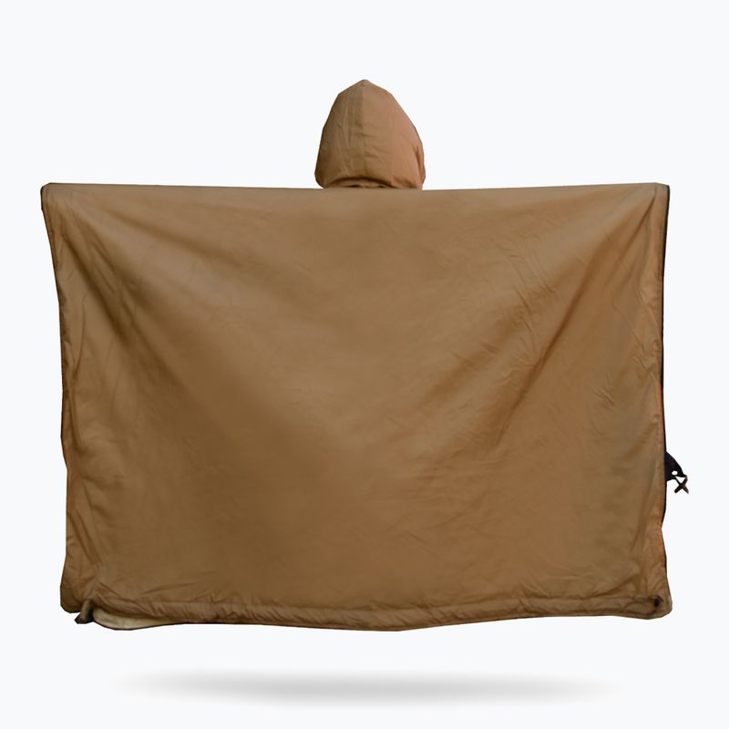Poncho OFFLANDER OFF_CACC leichtgewichtig beheizt braun 2