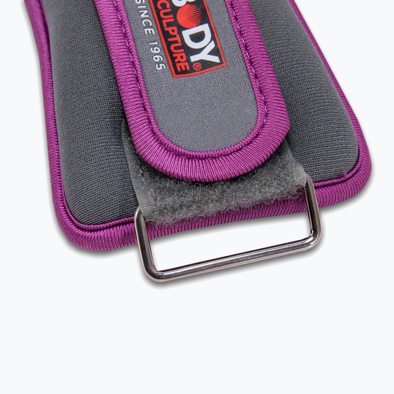 Handgelenksgewichte Body Sculpture Bb 2700U 2 x 0,5 kg grey/purple 4