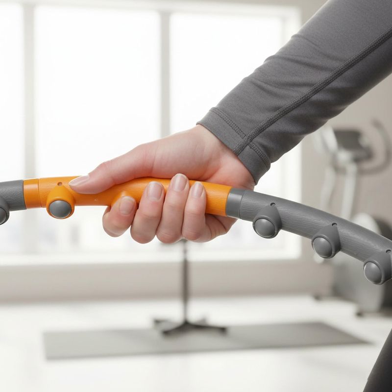 Hula-Hoop mit Gewicht Body Sculpture Bb 6430 1.2 Kg grey/orange 12