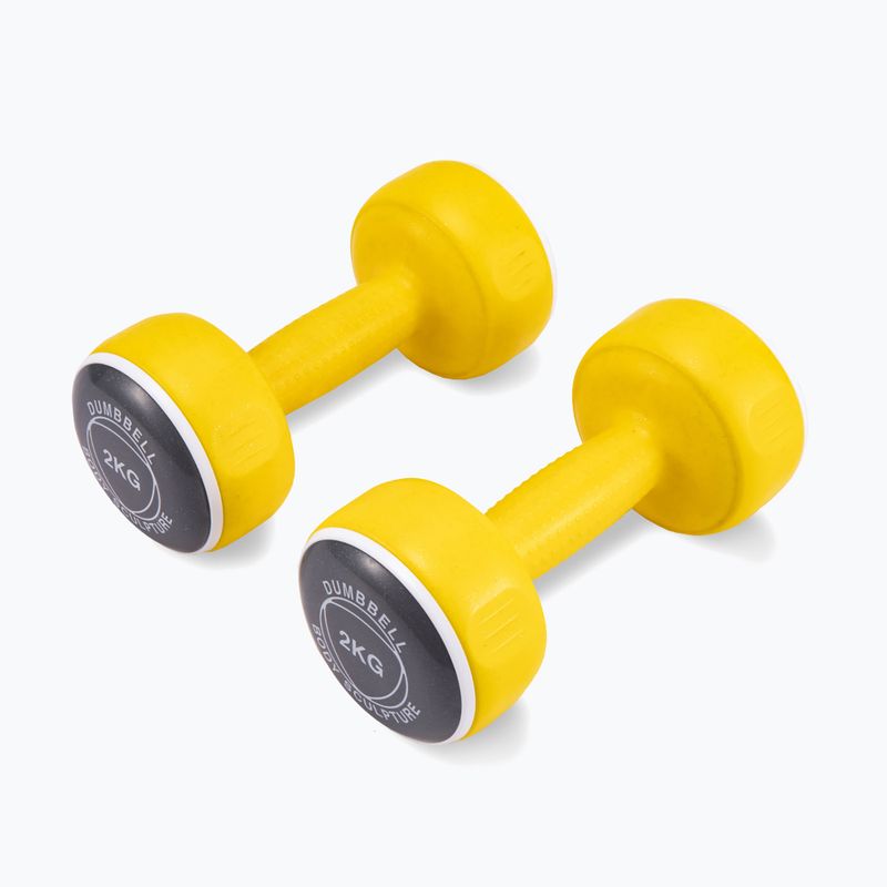 Kurzhantel-Set mit Ständer Body Sculpture Smart Bw 108Dt 24 kg yellow/blue/black 3