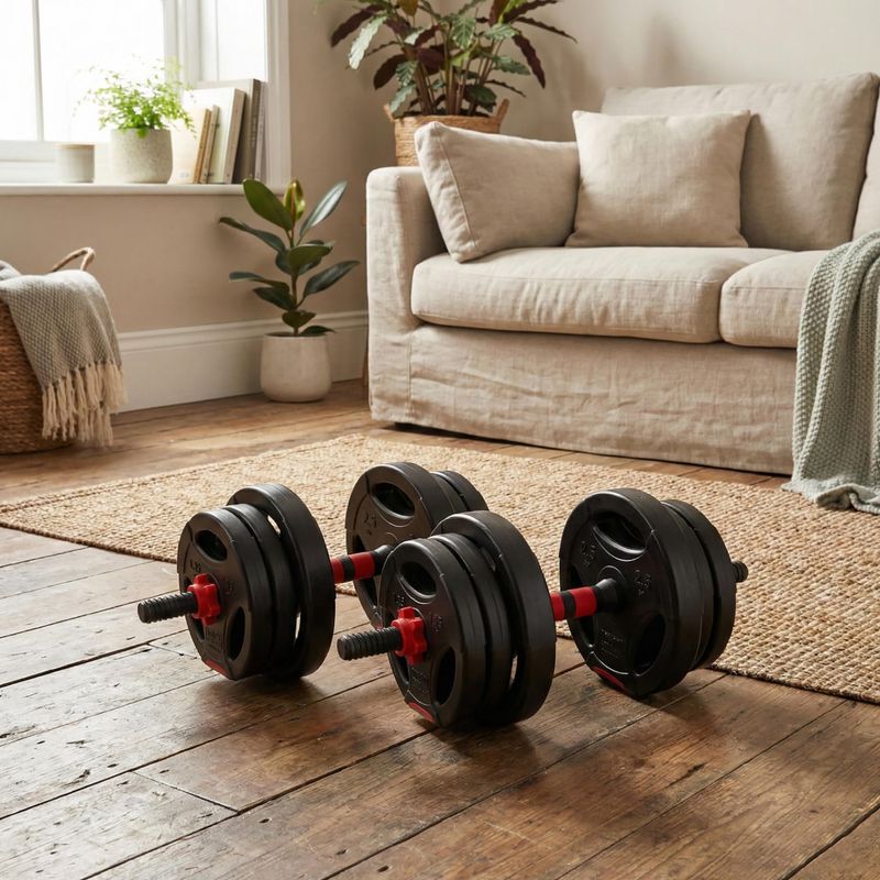 Verstellbare Hantel Body Sculpture Bw 752H 10 kg black 5