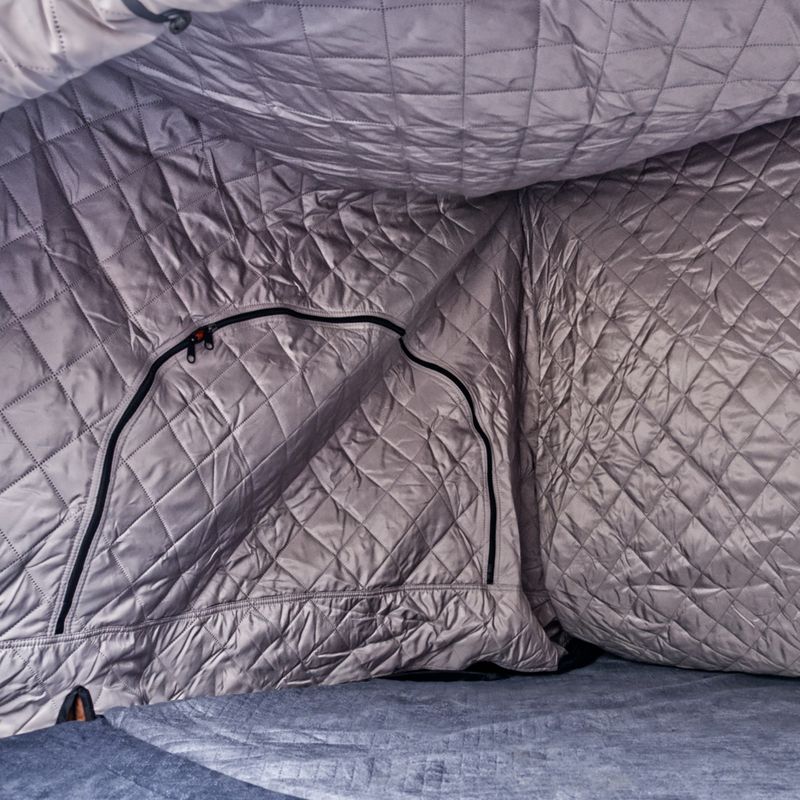 Dämmung des Dachzeltes Offlander Fold 2 beige 2