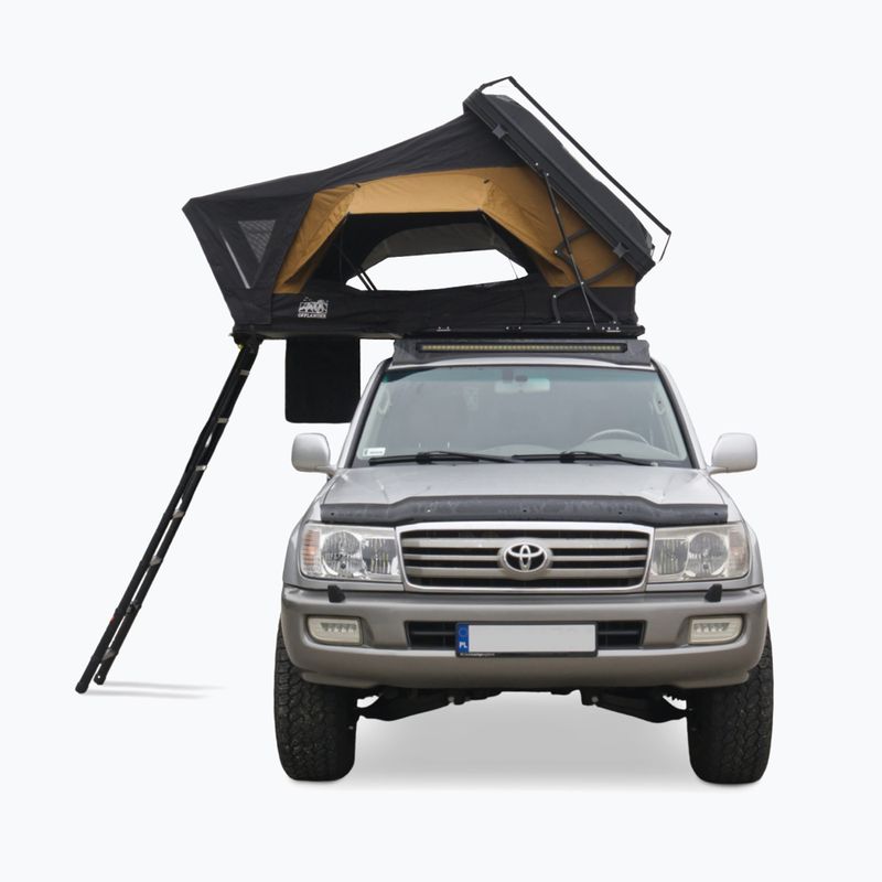 Dachzelt für 3 Personen OFFLANDER Fold E 150 brown/black 4
