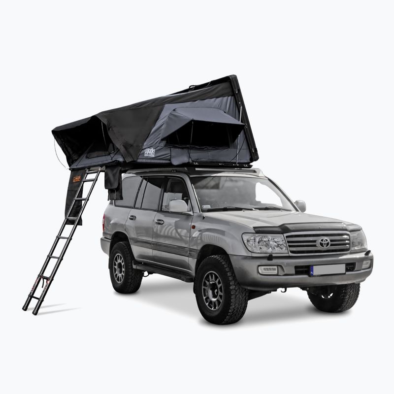 Dachzelt für 2 Personen OFFLANDER Fold Y 150 black 3