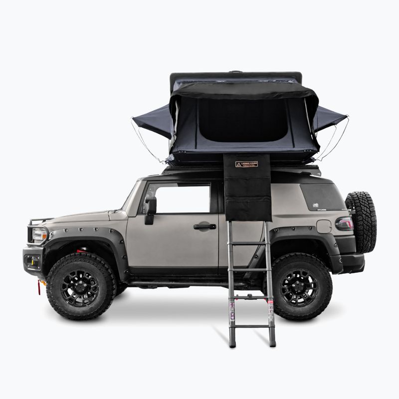 Dachzelt für 2 Personen OFFLANDER Fold Y 190 black 4