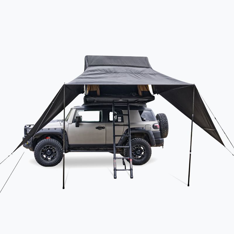Überdachung für das Zelt OFFLANDER Soft Hybrid 190 schwarz 3