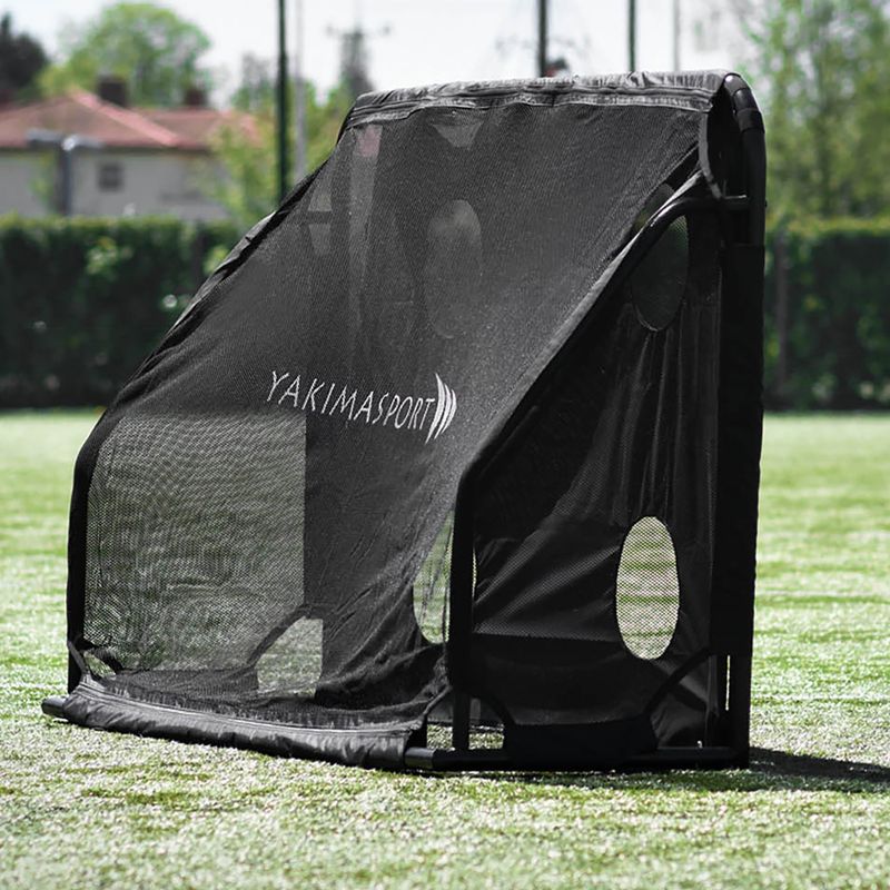 Yakimasport GIZA Fußballtor 180 x 120 cm schwarz 100304 2