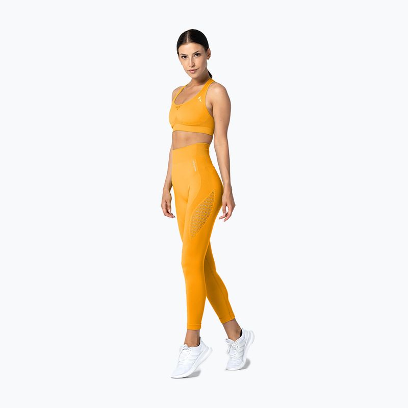 Carpatree Phase Nahtlose Leggings für Frauen Gelb CP-PSL-GY 3