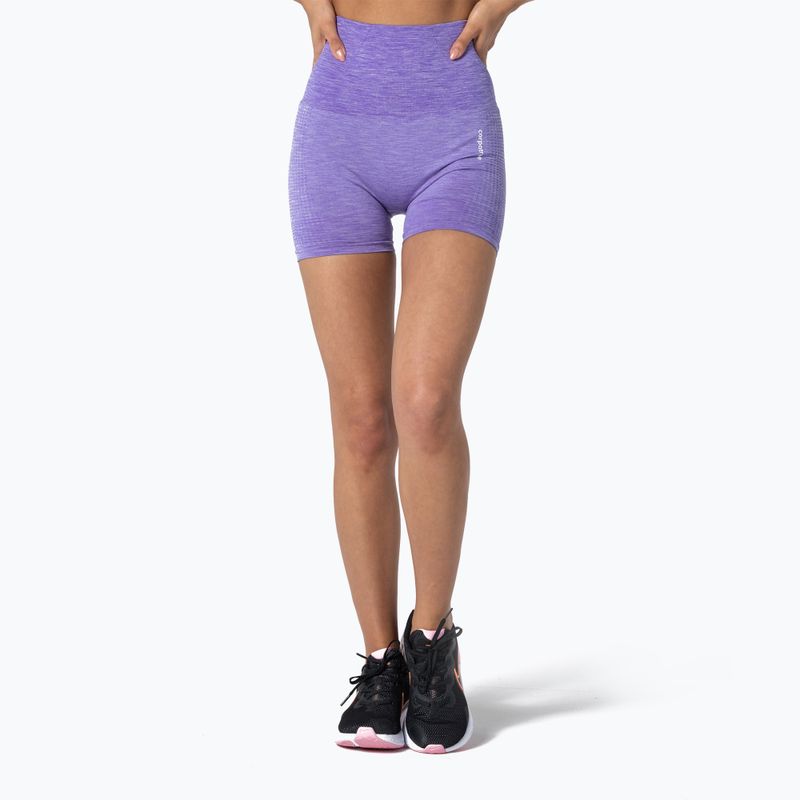 Damen Carpatree Nahtlose Shorts Modell One lila SSOC-C