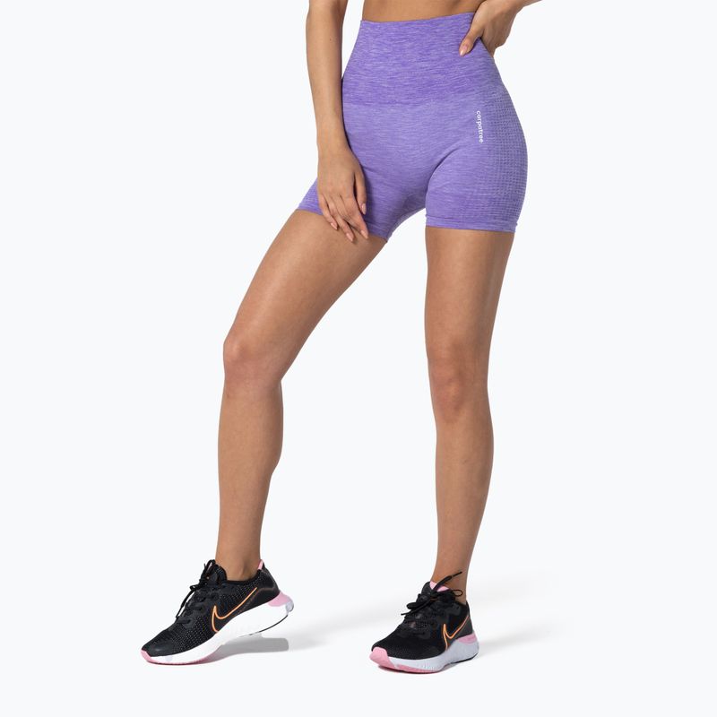 Damen Carpatree Nahtlose Shorts Modell One lila SSOC-C 2