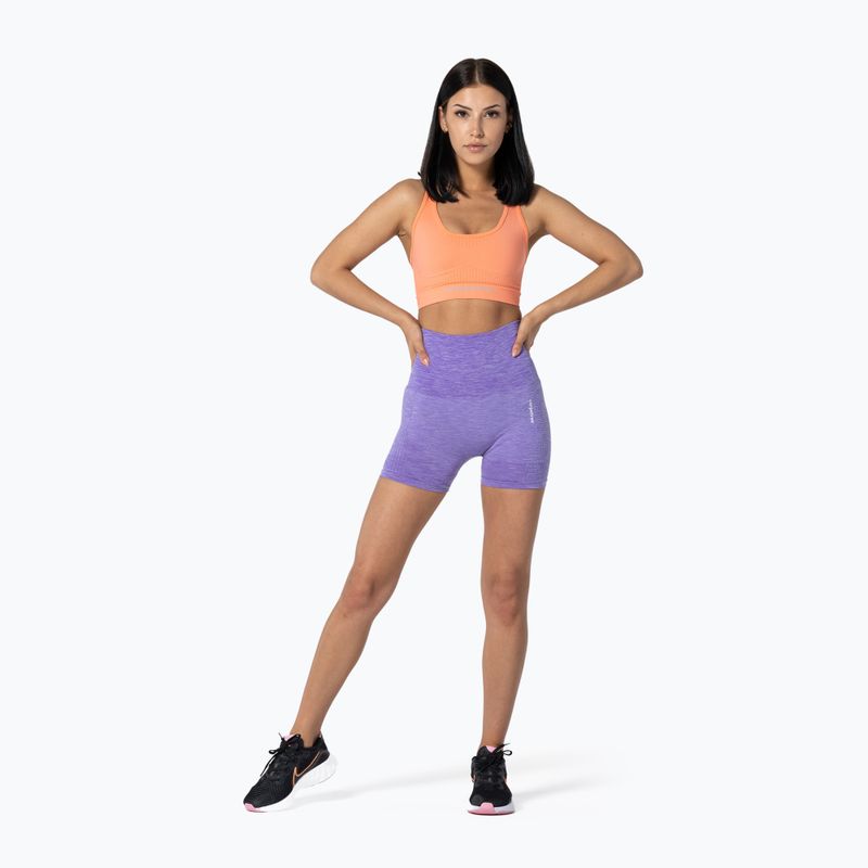 Damen Carpatree Nahtlose Shorts Modell One lila SSOC-C 4