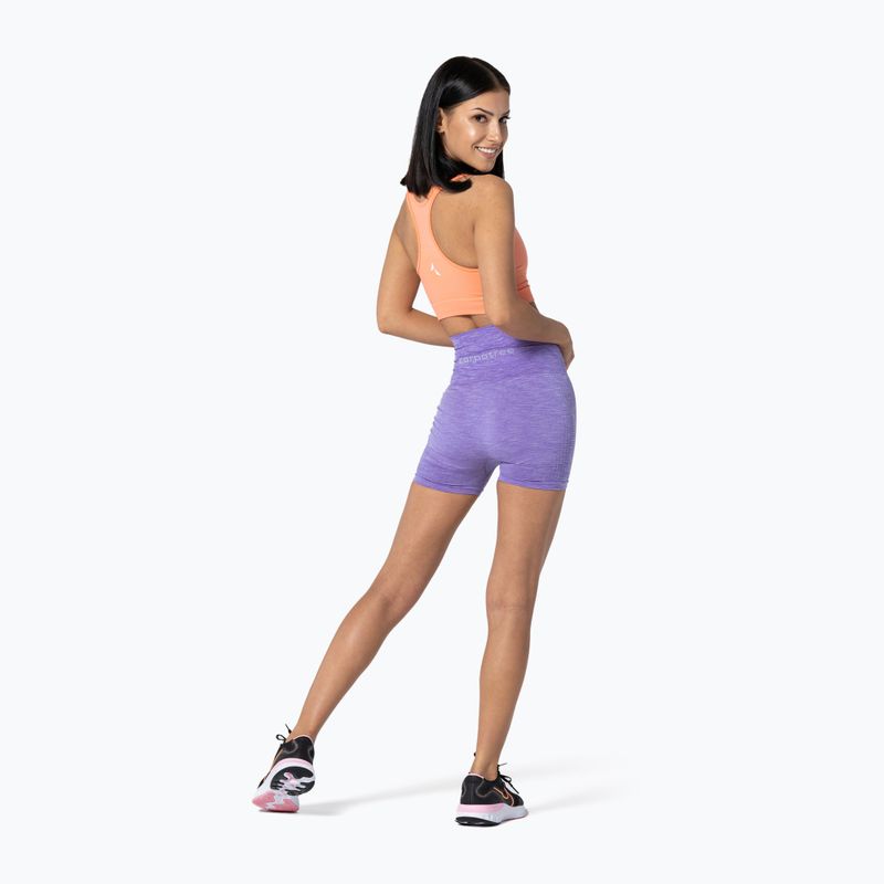 Damen Carpatree Nahtlose Shorts Modell One lila SSOC-C 5
