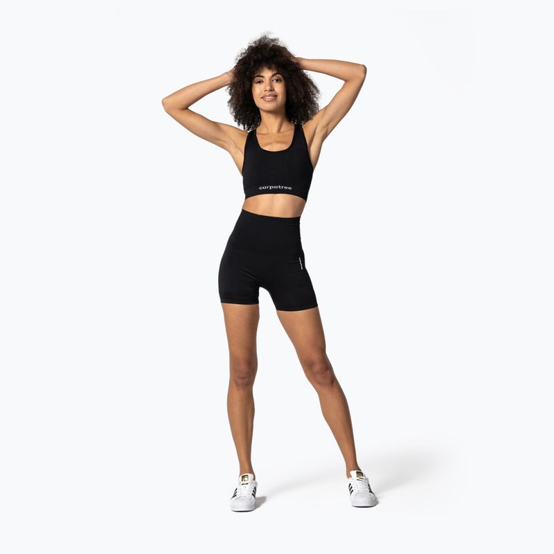 Damen Carpatree Nahtlose Shorts Modell One schwarz SSOC-C 5